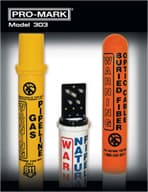 PM-303 - 3" Dome Marker Post