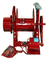 McMiller-Wire Reel & Test Wire-Hannay Electric Rewind Reel