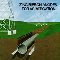 Zinc Ribbon for AC Mitigation 